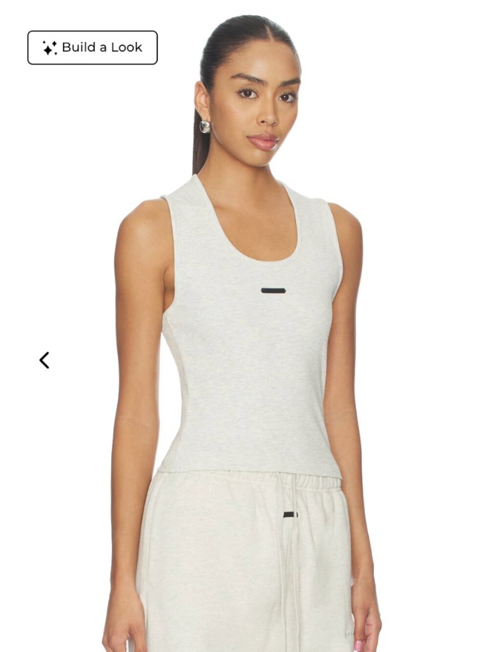 Fitted Rib Tank & Sweatpants Set | Fear of God ESSENTIALS - Picture 2 of 5
